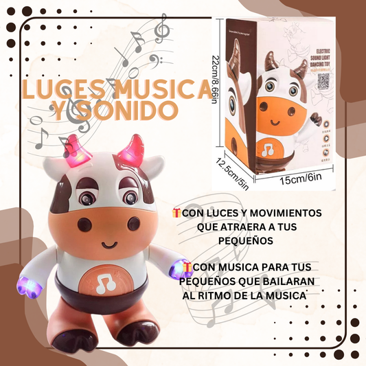 Onlinehouse® PRODUCTO EXCLUSIVO❗VACA BAILARINA LUCES Y MUSICA