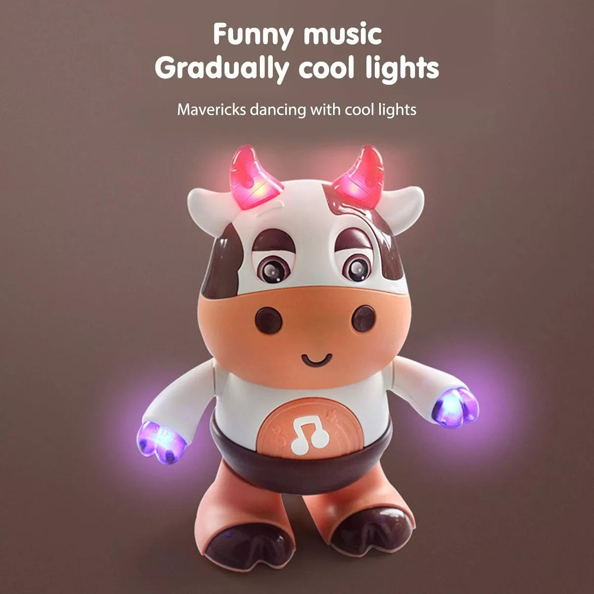 Onlinehouse®  PRODUCTO EXCLUSIVO❗VACA BAILARINA LUCES Y MUSICA