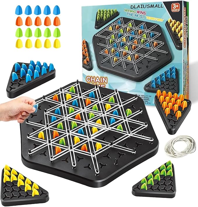 Juego Ajedrez Cadena Triangular 💯🤩