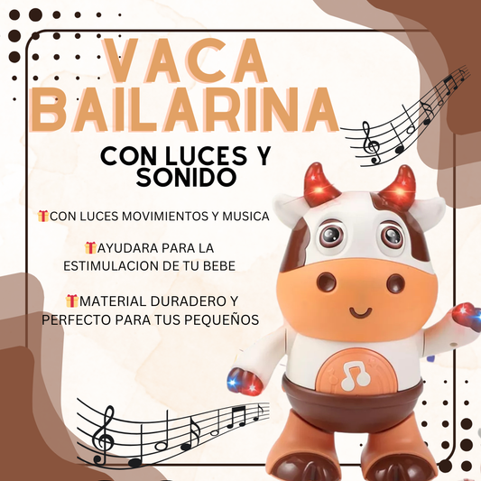 Onlinehouse®  PRODUCTO EXCLUSIVO❗VACA BAILARINA LUCES Y MUSICA