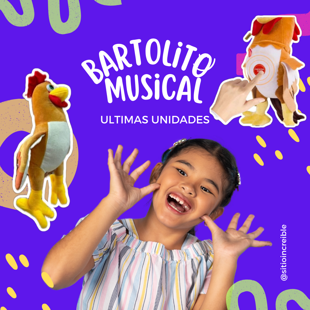 Onlinehouse®  PRODUCTO EXCLUSIVO ❗BARTOLITO CON MUSICA 💥