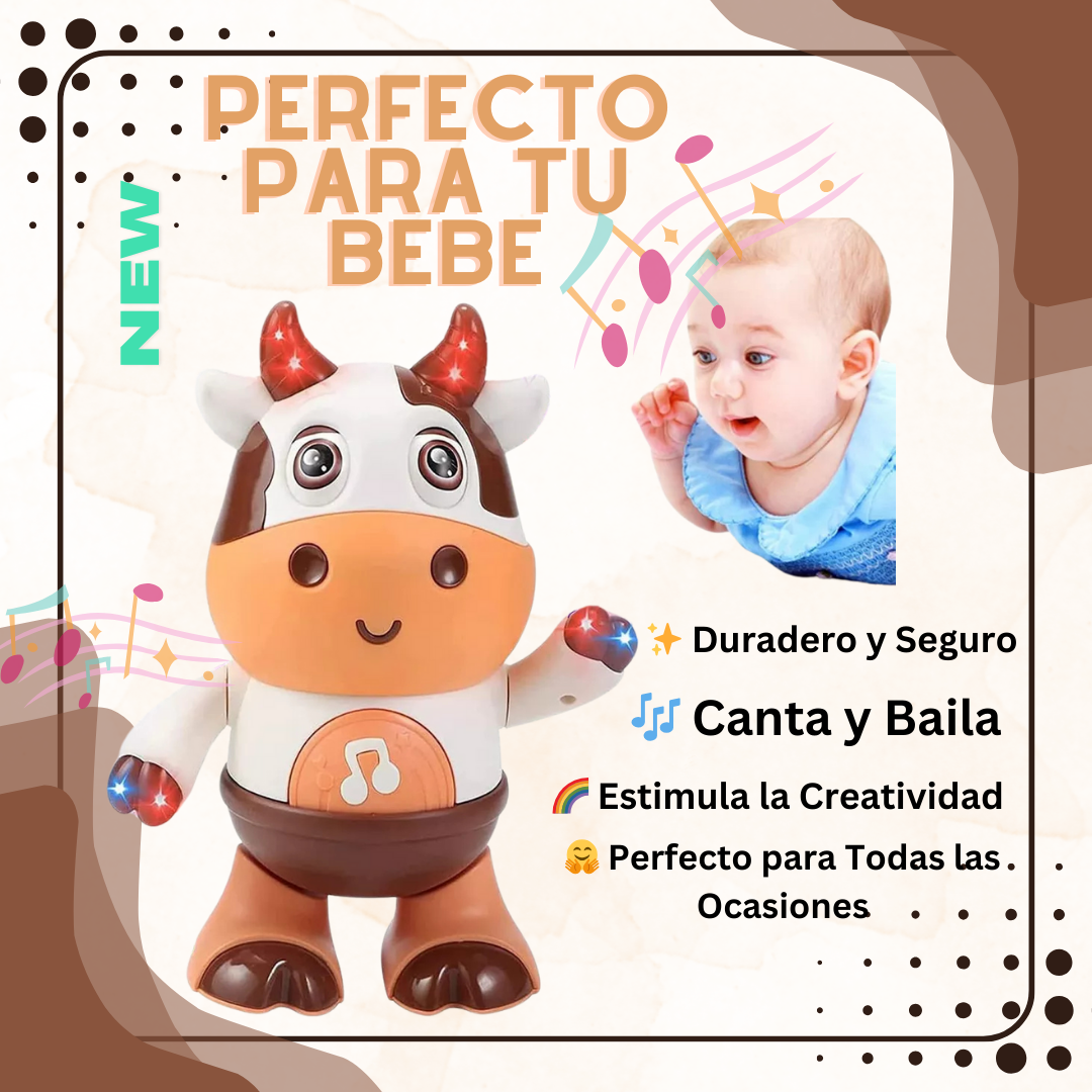Onlinehouse®  PRODUCTO EXCLUSIVO❗VACA BAILARINA LUCES Y MUSICA