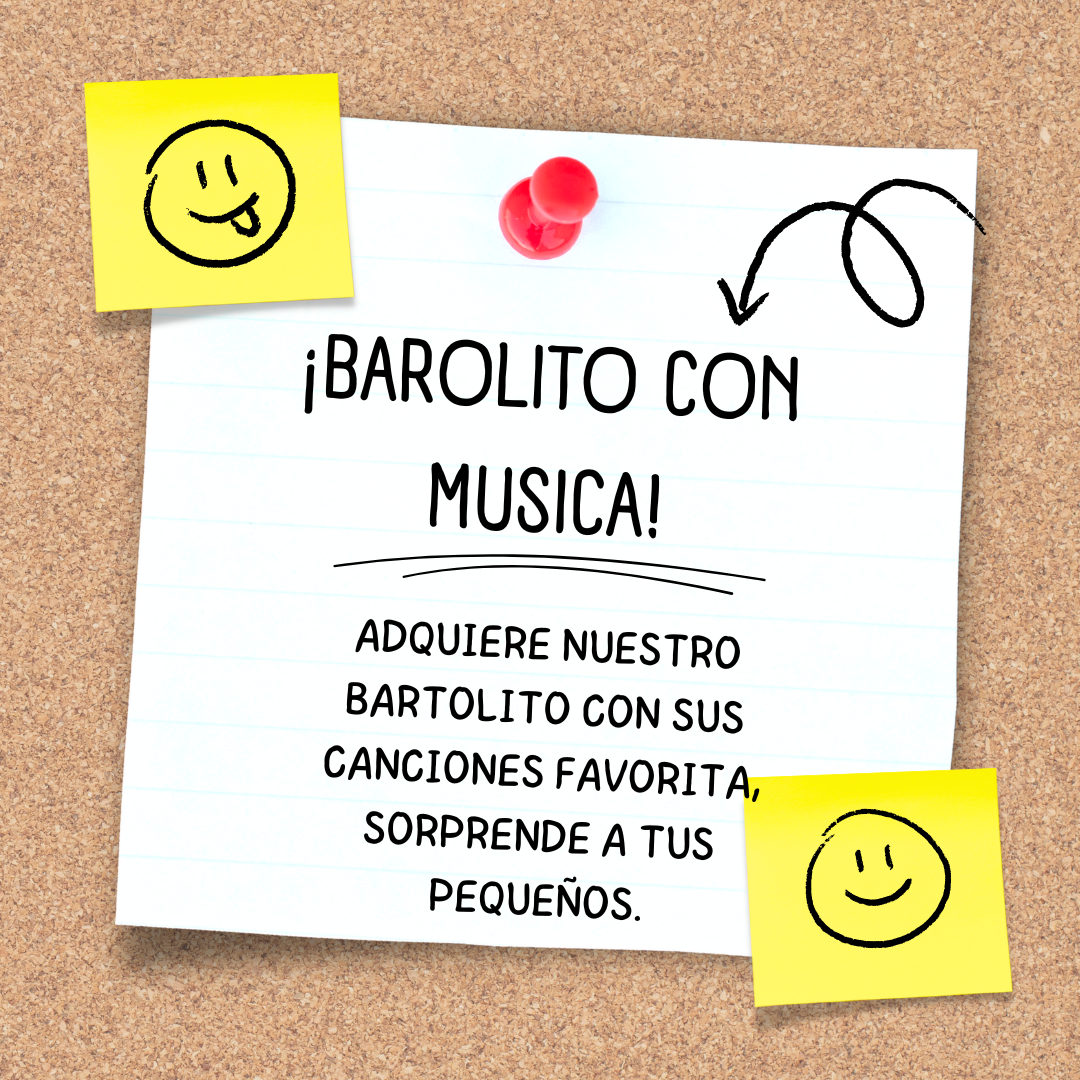 Onlinehouse®  PRODUCTO EXCLUSIVO ❗BARTOLITO CON MUSICA 💥