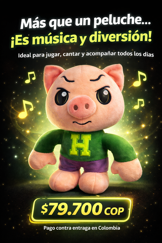 CERDITO MUSCIAL PLIM PLIM 😍