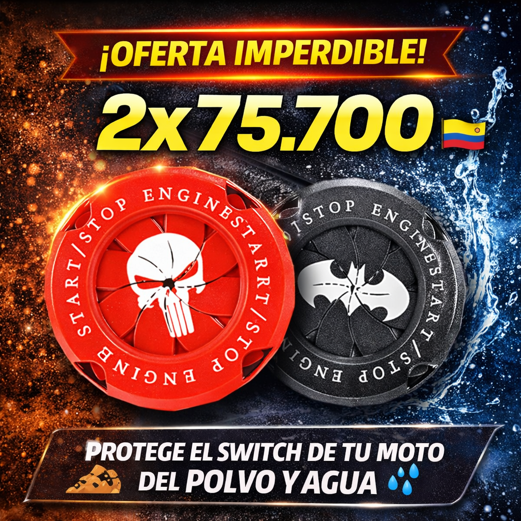 ☠︎ 💯CUBIERTA PARA MOTO 2X1 💯 💀🏍️