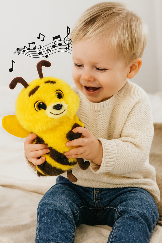 PELUCHE ABEJITA PLIM PLIM MUSICAL 🐝🤩