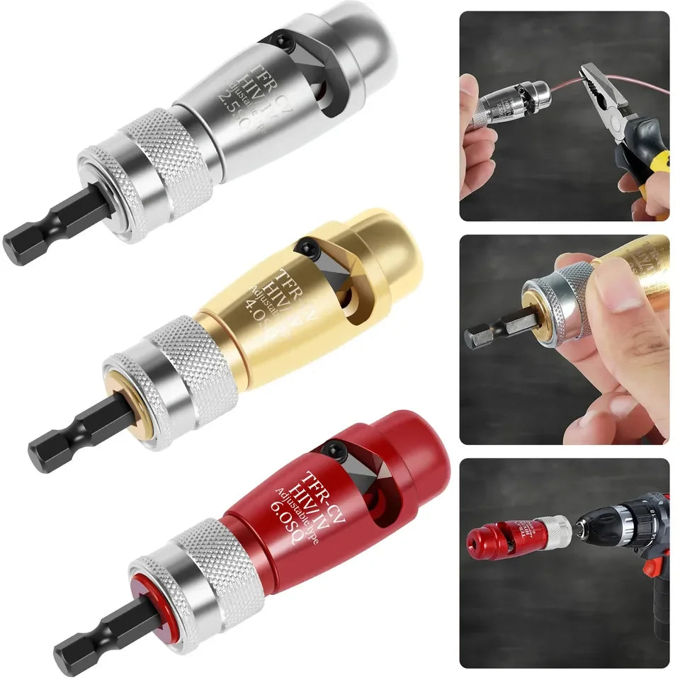 KIT X3 BROCAS PELA CABLE ELECTRICOS  💯