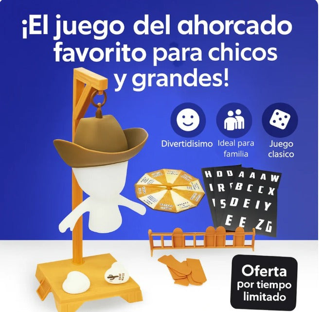 JUEGO DE MESA AHORCADO 🧠🌟