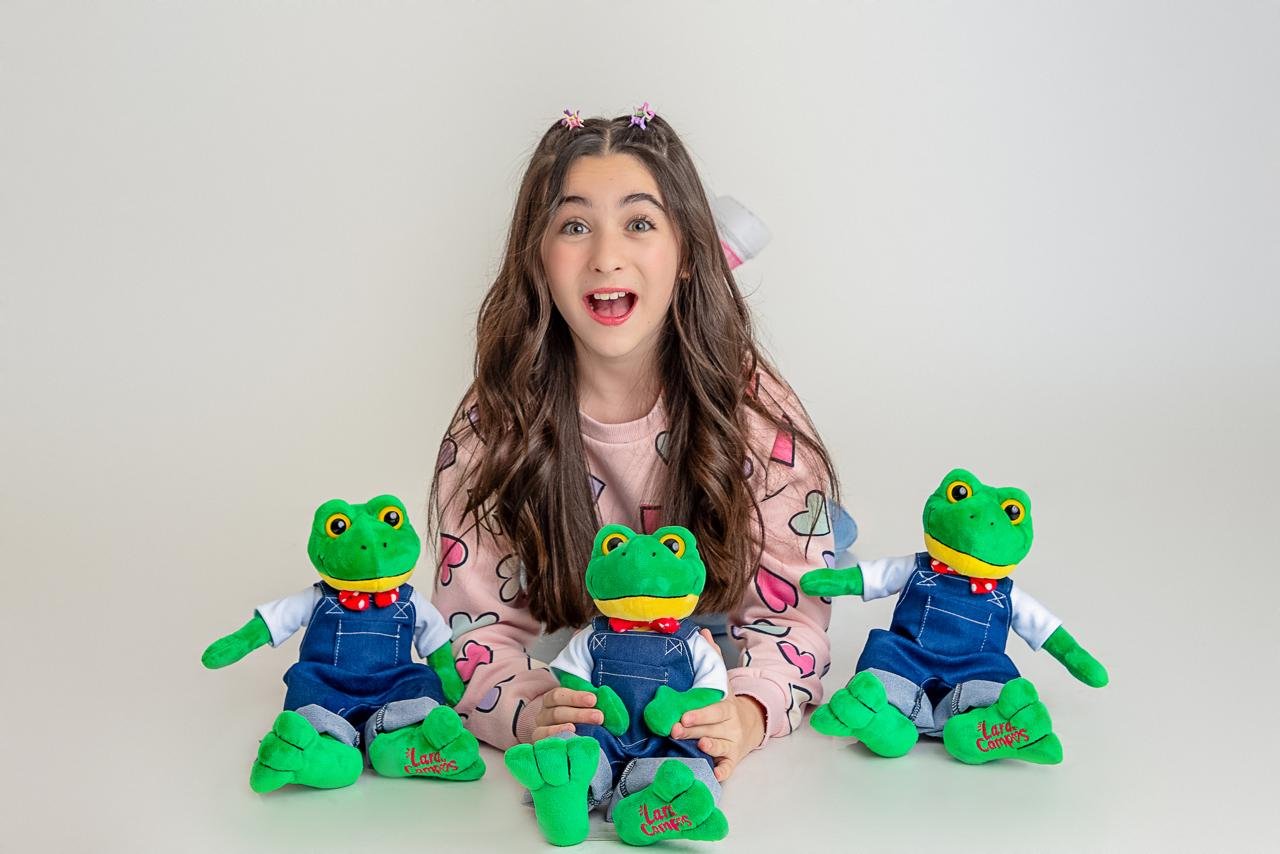 ✨🐸 Rana René Musical de Peluche 🐸✨