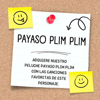 PELUCHES PLIM PLIM CON CANCIONES🥰