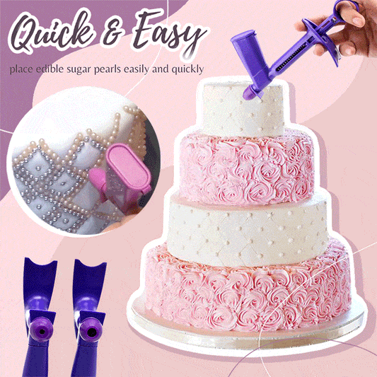 Onlinehouse® Aplicador de perlas para decorar pasteles X2 UNIDADES