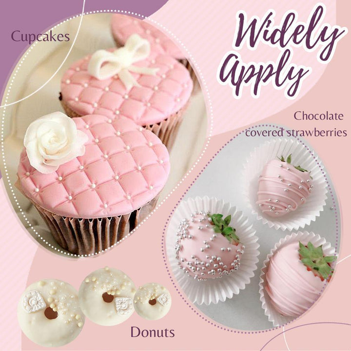 Onlinehouse® Aplicador de perlas para decorar pasteles X2 UNIDADES